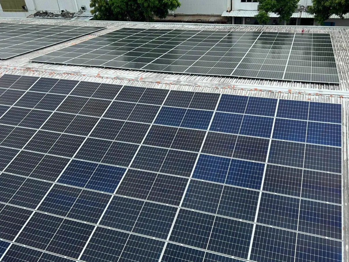 C&P Car Rental rooftop solar