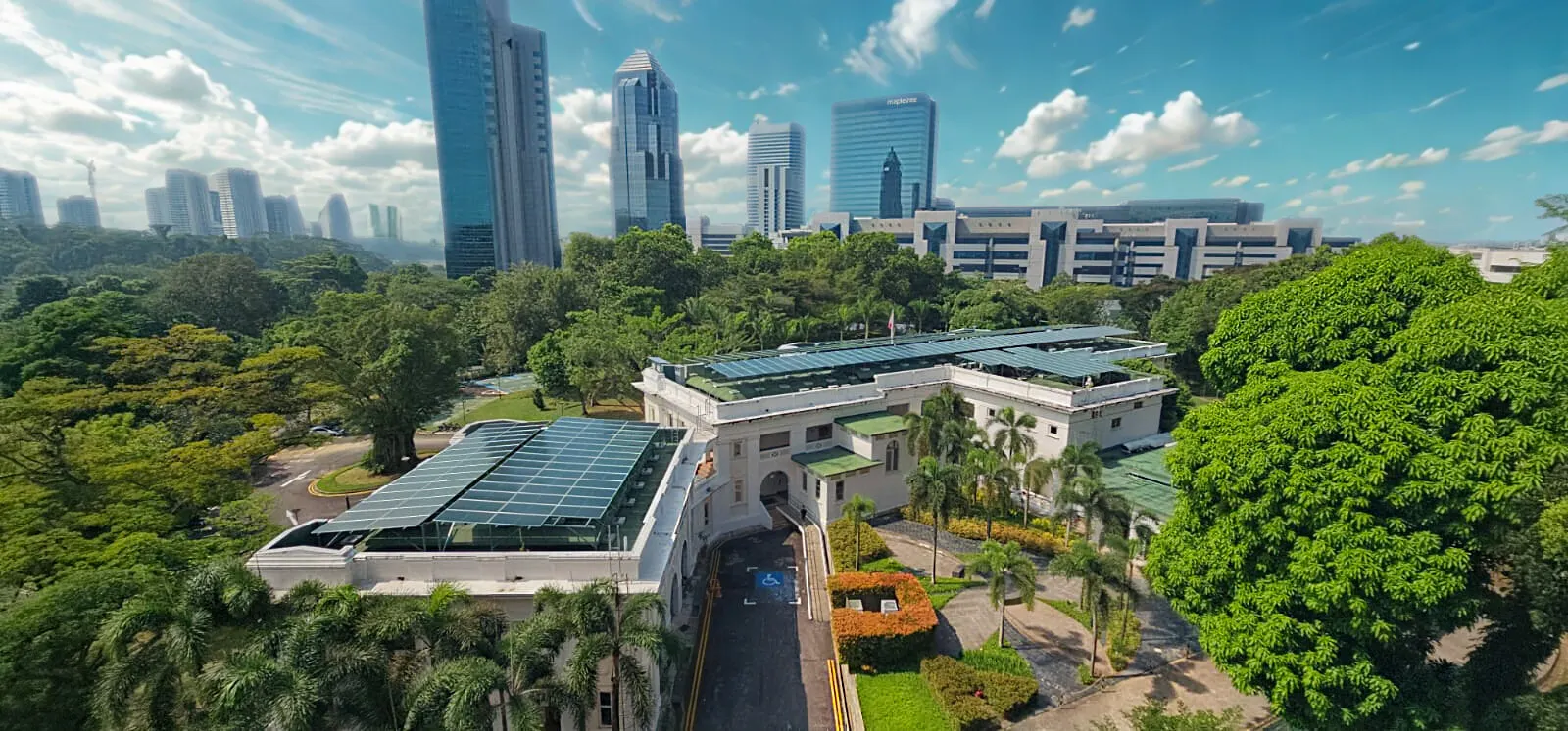 SP Jain Global Management School rooftop solar